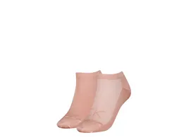 Calvin Klein Damen Sneaker Socken Mesh 2er Pack
