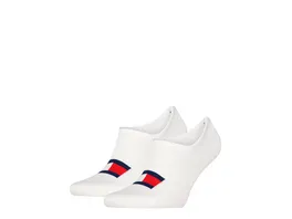 TOMMY HILFIGER Unisex Fuesslinge TJ Flag 2er Pack