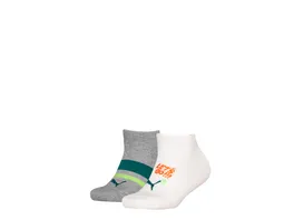 PUMA Kinder Sneaker Socken Heritage Stripe 2er Pack