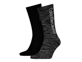 Calvin Klein Herren Socken Spacedye 2er Pack