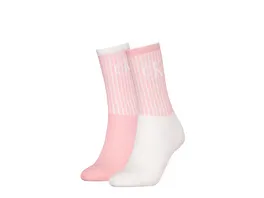 Calvin Klein Damen Socken Glossy Rib 2er Pack