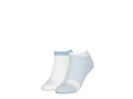 Calvin Klein Damen Sneaker Socken Glossy 2er Pack