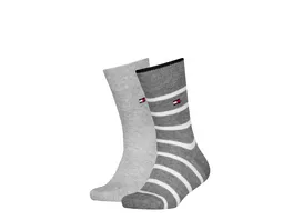 TOMMY HILFIGER Kinder Socken Breton Stripe 2er Pack