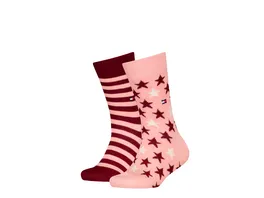 TOMMY HILFIGER Kinder Socken Stars Stripes 2er Pack