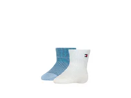 TOMMY HILFIGER Baby Socken Fold over Rib 2er Pack