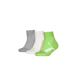 PUMA Kinder Sneaker Socken Bwt Quarter 3er Pack