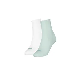 PUMA Damen Socken Heart Logo 2er Pack