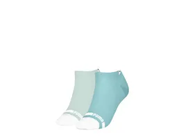 PUMA Damen Sneaker Socken Heritage Toe 2er Pack