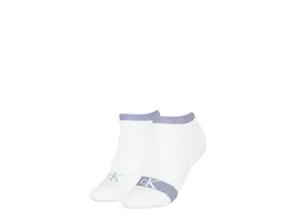 Calvin Klein Damen Sneaker Socken Glossy 2er Pack