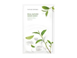 Nature Republic Real Nature Green Tea Mask Sheet