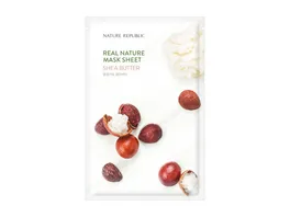 Nature Republic Real Nature Shea Butter Mask Sheet