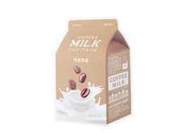 A PIEU Gesichtsmaske Coffee Milk One Pack