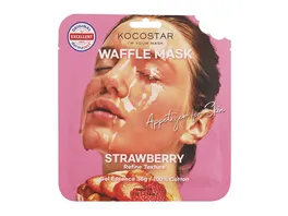 KOCOSTAR Waffle Mask Strawberry