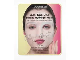 KOCOSTAR A M Sunday Happy Hydrogel Maske