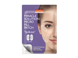 Purederm Miracle Solution Micro Fill patch Lip Eye