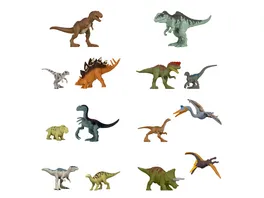 Jurassic World Ein neues Zeitalter Minifiguren Themenpackung mit 1 2 Dinosaurierspielzeugen sortiert