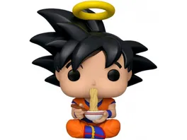 Funko POP Dragon Ball Z Goku eating noodles Vinyl Special Edition