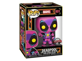 Funko POP Marvel Blacklight Deadpool Vinyl