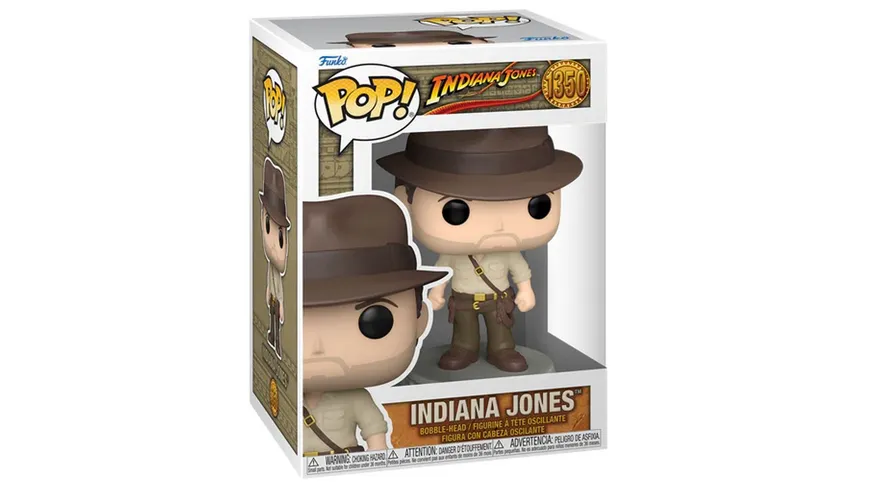 Funko - POP! - Indiana Jones: Raiders of the Lost Ark - Indiana