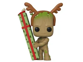 Funko POP Guardian of the Galxy Holiday Special Groot Vinyl