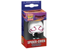 Funko POP Spider Man Across the Spider Verse Spider Gwen Keychain