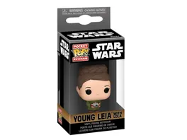 Funko POP Star Wars Obi Wan Kenobi Young Leia Keychain