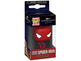 Funko POP Spider Man No Way Home Friendly Neighborhood Spider Man Keychain