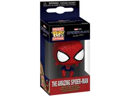 Funko POP Spider Man No Way Home The Amazing Spider Man Keychain