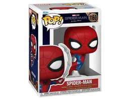 Funko POP Spider Man No Way Home Spider Man Finale Suit Vinyl