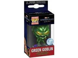Funko POP Spider Man No Way Home Green Goblin with Bomb Keychain