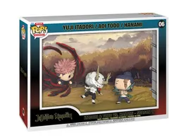 Funko POP Jujutsu Kaisen Itadori Todo Vs Hanami Moment Deluxe