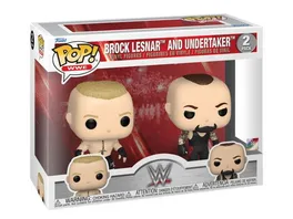 Funko POP WWE Brock Lesnar Undertaker 2 Pack