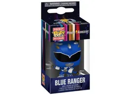 Funko POP Power Rangers 30th Anniversary Blue Ranger Keychain