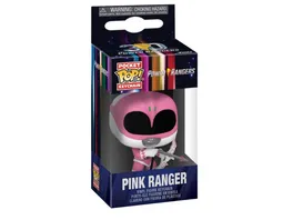 Funko POP Power Rangers 30th Anniversary Pink Ranger Keychain