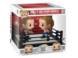 Funko POP WWE SuperSlam Ring Triple H Shawn Michaels Moment