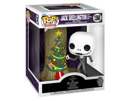 Funko POP The Nightmare Before Christmas Jack with Christmas Town Door 30th Anniversary Deluxe