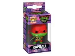 Funko POP Teenage Mutant Ninja Turtles Mutant Mayhem 2023 Raphael Keychain