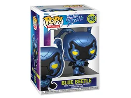 Funko POP Blue Beetle 2023 Blue Beetle mit Glow Variante Vinyl