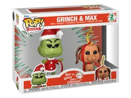 Funko POP The Grinch 1966 Grinch Max Vinyl 2 Pack