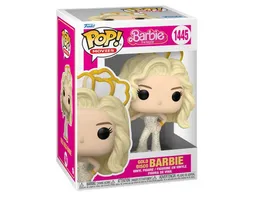 Funko POP Barbie The Movie 2023 Gold Disco Barbie Vinyl