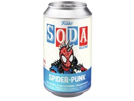 Funko POP SpiderMan Accross the Spider Verse Spider Punk mit Variante Vinyl Soda 1 Stueck sortiert