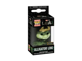 Funko POP Loki TV Alligator Loki Keychain