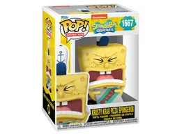 Funko POP Spongebob 25th Anniversary Krusty Krab Pizza Spongebob Vinyl