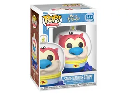 Funko POP Nickelodeon Rewind Stimpy Space Suit Vinyl