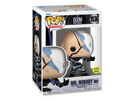 Funko POP Doom Patrol Mr Nobody Glow Vinyl