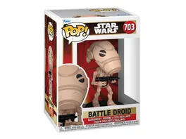 Funko POP Star Wars Phantom Menace 25th Anniversary Battle Droid Vinyl