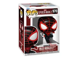 Funko POP Spiderman 2 VG 23 Miles Morales Upgraded Suit Vinyl