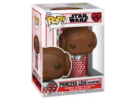 Funko POP Star Wars Valentines 2024 Leia Easter Chocolate Vinyl