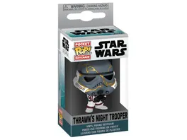 Funko POP Star Wars Ahsoka TV Trawn s Night Trooper Vinyl Keychain