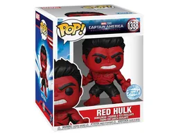 Funko POP Captain America Brave New World Red Hulk 6 Deco Vinyl